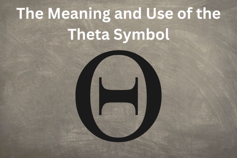 the-meaning-and-use-of-the-theta-symbol-symbolscholar